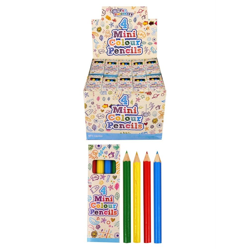 New Childrens Girls Kids Multi-Pack Mini Colouring Wax Crayons Party Bag  Fillers