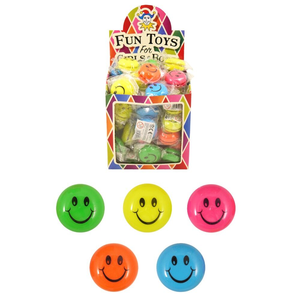 Smiley face Yo-yos - Party bag fillers