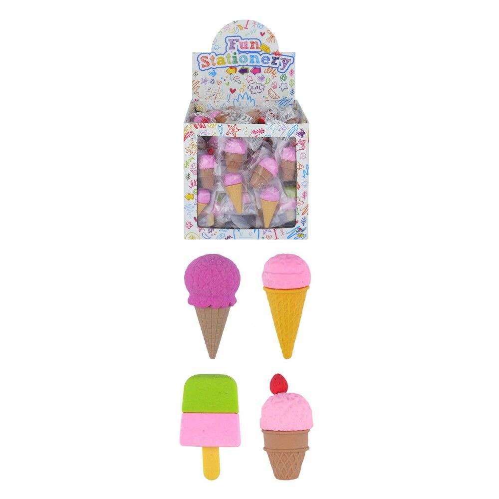 Eraser Ice Cream Lolly Novelty
