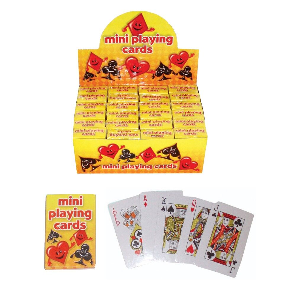 Pack of Smile Faces Mini Playing Cards