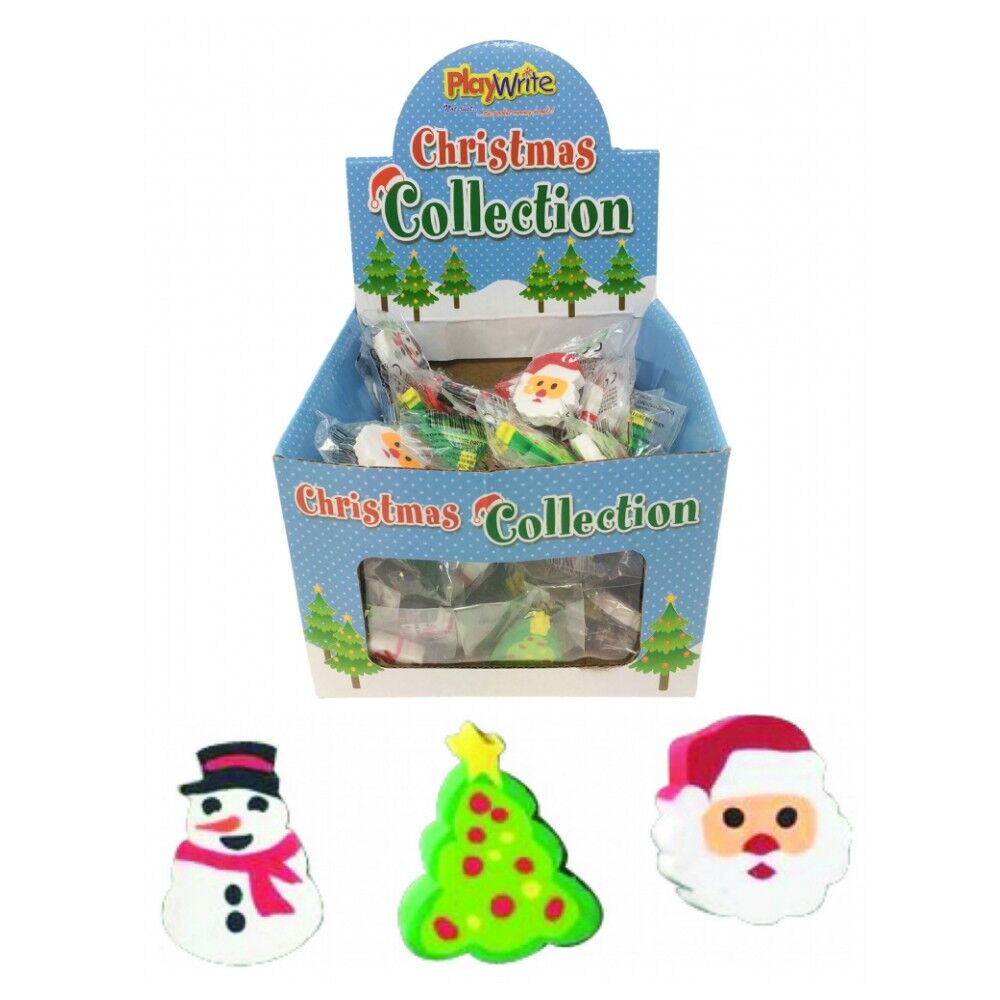 Christmas Collection Erasers