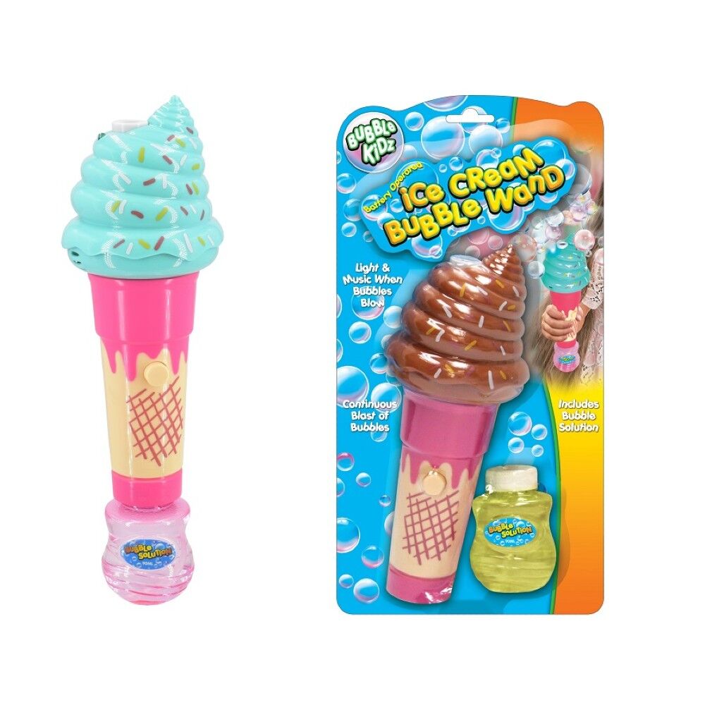 Ice Cream Bubble Wand with Music and Sound
